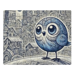 Charming Owl Jigsaw Puzzle