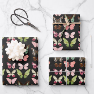 Charming Pastel Butterfly Wrapping Paper