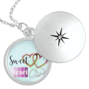 Charming Pastel Sweet-Heart Necklace