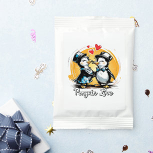 Charming Penguin Couple Margarita Drink Mix