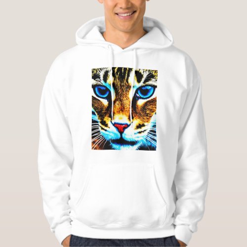 Charming Pet Cat and Monkey Designs Stylish T_shi Hoodie