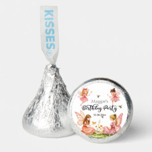 Charming Pink Fairies Woodland Birthday Party Hershey®'s Kisses®