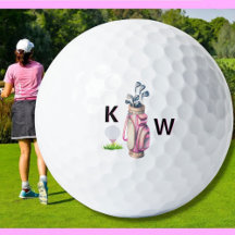 Charming Pink Golf Bag Personalized Monogrammed 