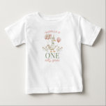 Charming Pink One Silly Goose 1st Birthday T-Shirt<br><div class="desc">This adorable "Silly Goose" 1st birthday t-shirt showcases a charming watercolor illustration of a playful goose,  paired with a delightful balloon bouquet in soft pink and green hues. This shirt is perfect for the child to wear one her special day and during her party celebration.</div>