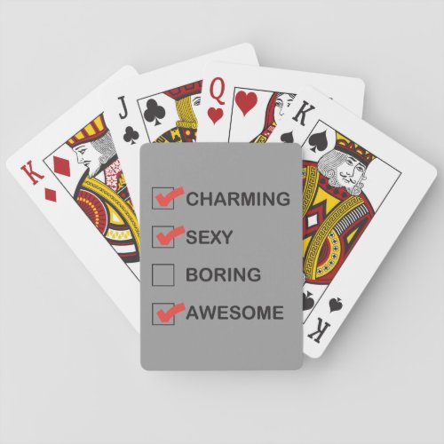 Charming Playing Cards