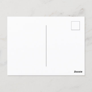 Charming Postcard-Size Birthday Invitation Card