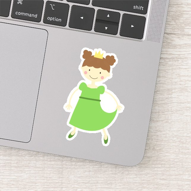Charming Princess Sticker (Detail)