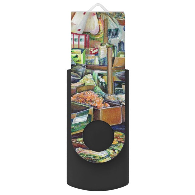 Charming Promises of a Fine Tekka Centre Singapore Flash Drive (Front Vertical)