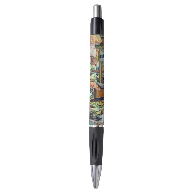 Charming Promises of a Fine Tekka Centre Singapore Pen (Front Vertical)