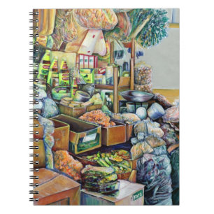 Charming Promises of fine Tekka Centre, Singapore Notebook