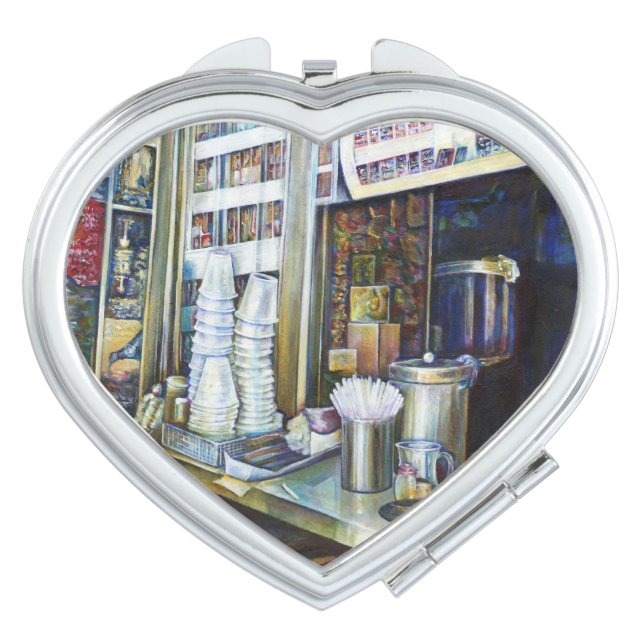 Charming Promises of fine Tekka Centre, Singapore Vanity Mirror (Front)