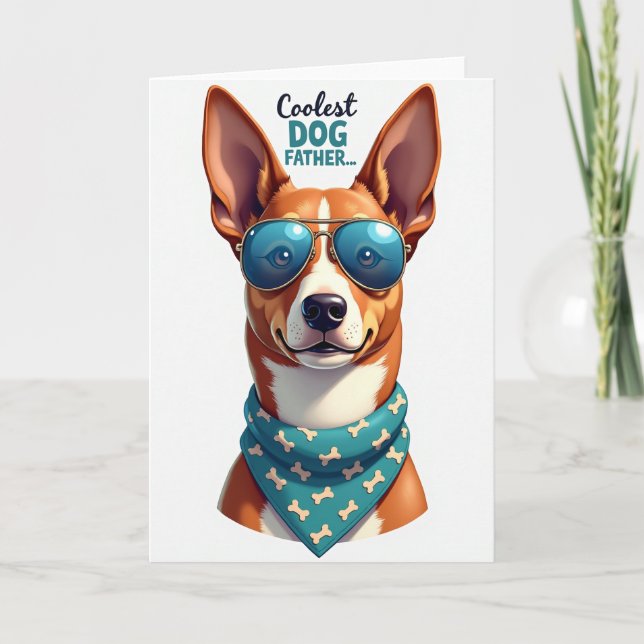 Charming Pup Fathers Day Card (Front)