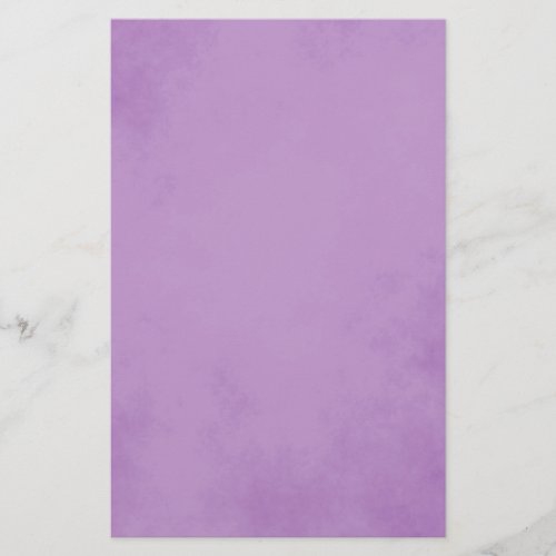Charming Purple Parchment Stationery