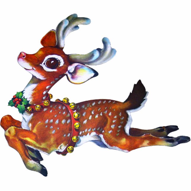 Charming Reindeer Cutout (Front)