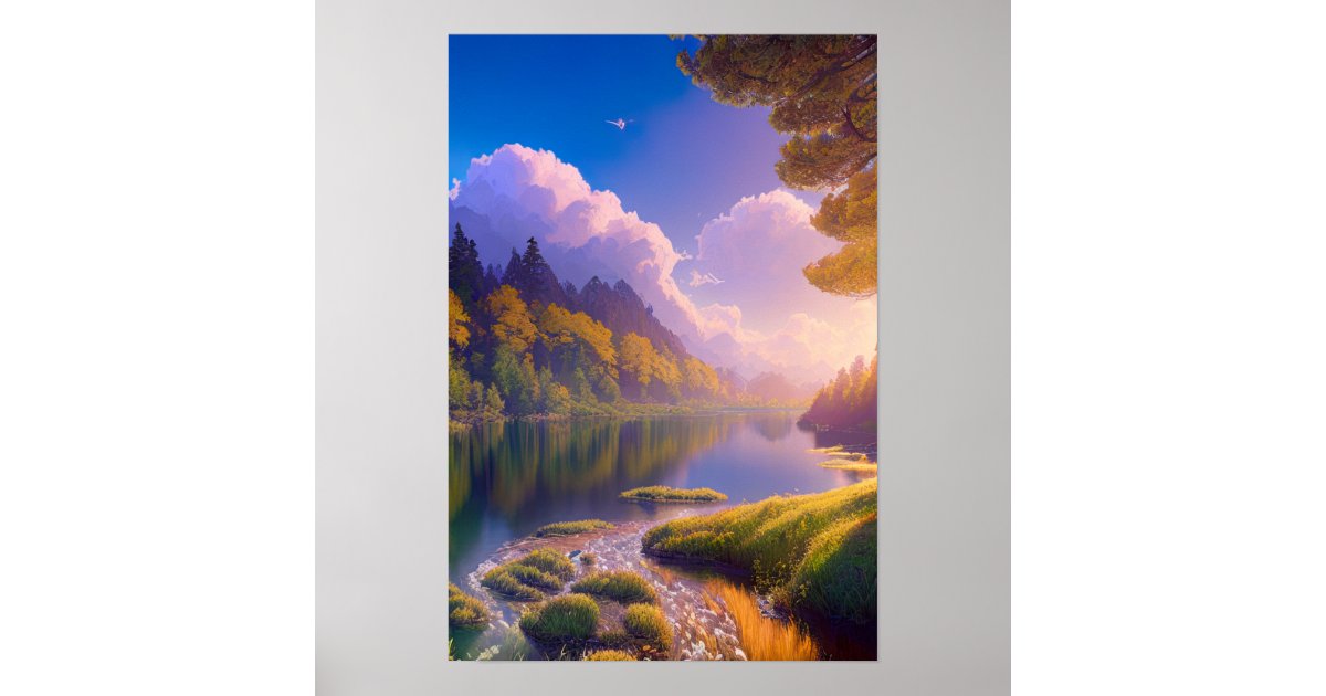 Charming River Poster | Zazzle