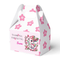 Charming Sakura Bunny Favor Boxes