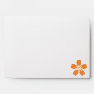 Charming Sakura in Orange Envelopes