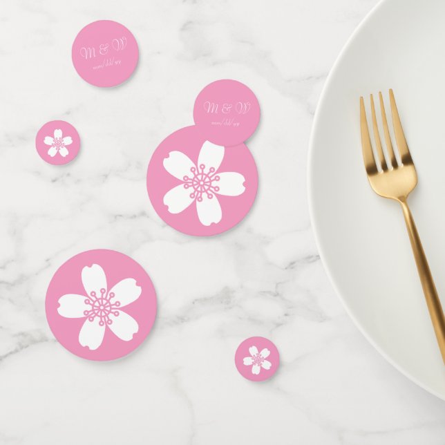 Charming Sakura in Petal Pink Table Confetti (Group)