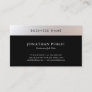 Charming Simple Modern Trendy Plain Professional Business Card