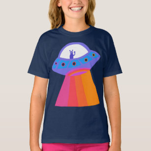 Charming Space Aliens Martians UFO Cute T-Shirt