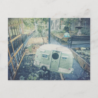 Charming Spring Garden Postcard 