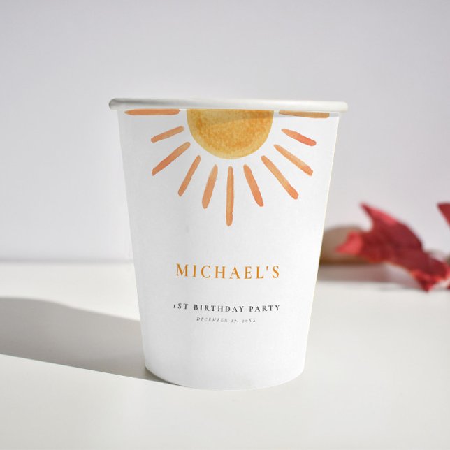 Charming Sunshine Birthday Cups Any Age (Creator Uploaded)