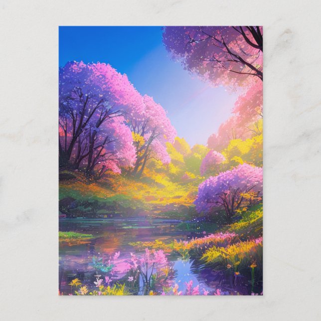 Charming Swamp Postcard (Front)