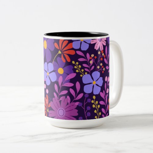 Charming Tropical Two_Tone Coffee Mug