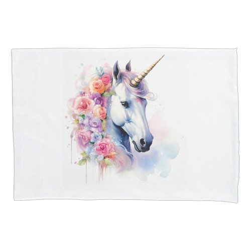 Charming Unicorn Pillowcase