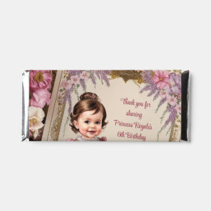 Charming Victorian 6th Birthday Hershey Bar Favors