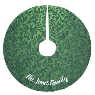 Charming Vintage Foliage Greenery Christmas Green