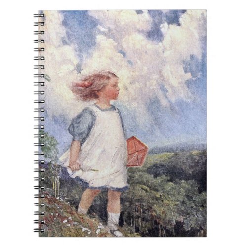 CHARMING Vintage illustration  Florence Storer   Notebook