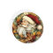 Charming Vintage Santa Customizable Round