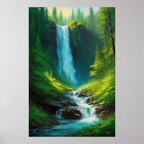 Charming Waterfalls Song Poster