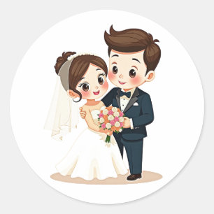 Charming Wedding Stickers