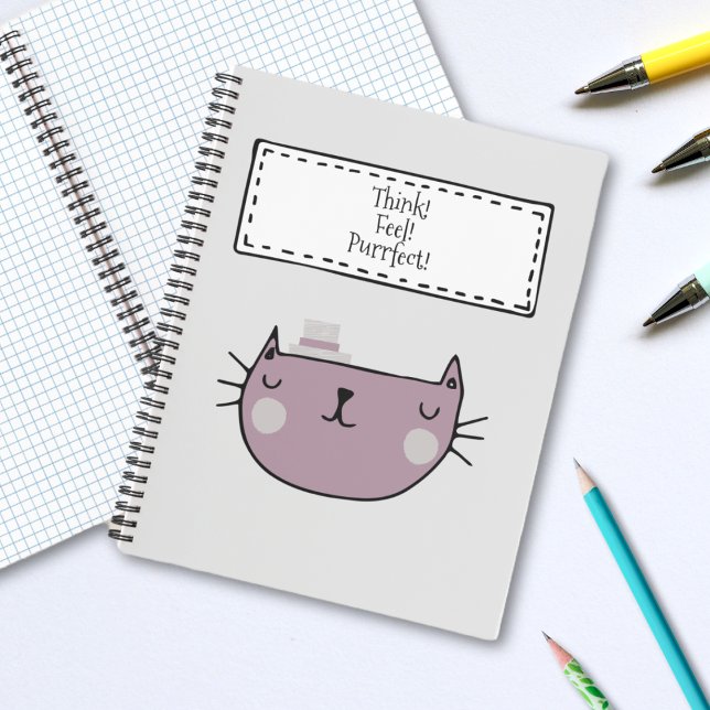 Charming Whimsical Cat Lover's Purrfect Notebook (Creator Uploaded)