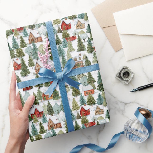 Charming Whimsical Christmas Wrapping Paper (Gifting)