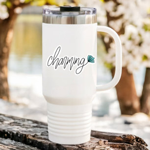 Charming Word Flower Laptop   Die-Cut Sticker