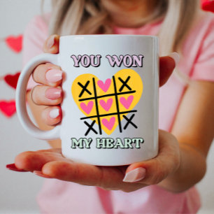Charming You Won My Heart Coffee Mug