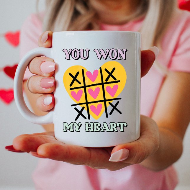 Charming You Won My Heart Coffee Mug (Creator Uploaded)