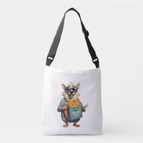 Charmingly Quirky Tote Snack Fund Edition Crossbody Bag