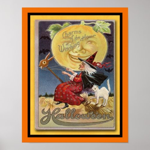 Charms of the Witching Hour Halloween Poster