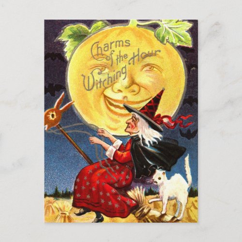 Charms of the Witching Hour Postcard