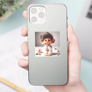 CharmTrolls: (Damian) Stylish Phone Companions Sticker