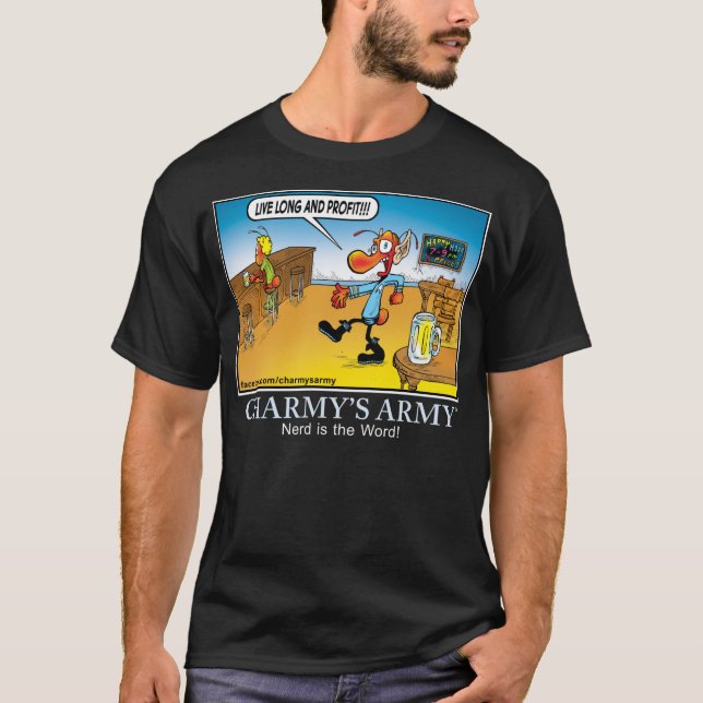 Charmy's Army - Nerd is the Word T-Shirt (Front)