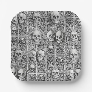 Charnel house  paper plates
