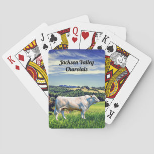 Charolais Bull    Poker Cards