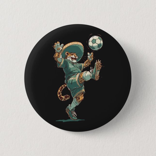 Charro Jaguar Striker Button (Front)
