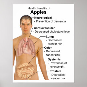 Chart of the Health Benefits of Eating Apples