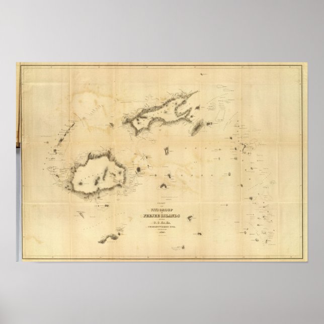 Chart of the Viti Group or Fiji Islands (Front)